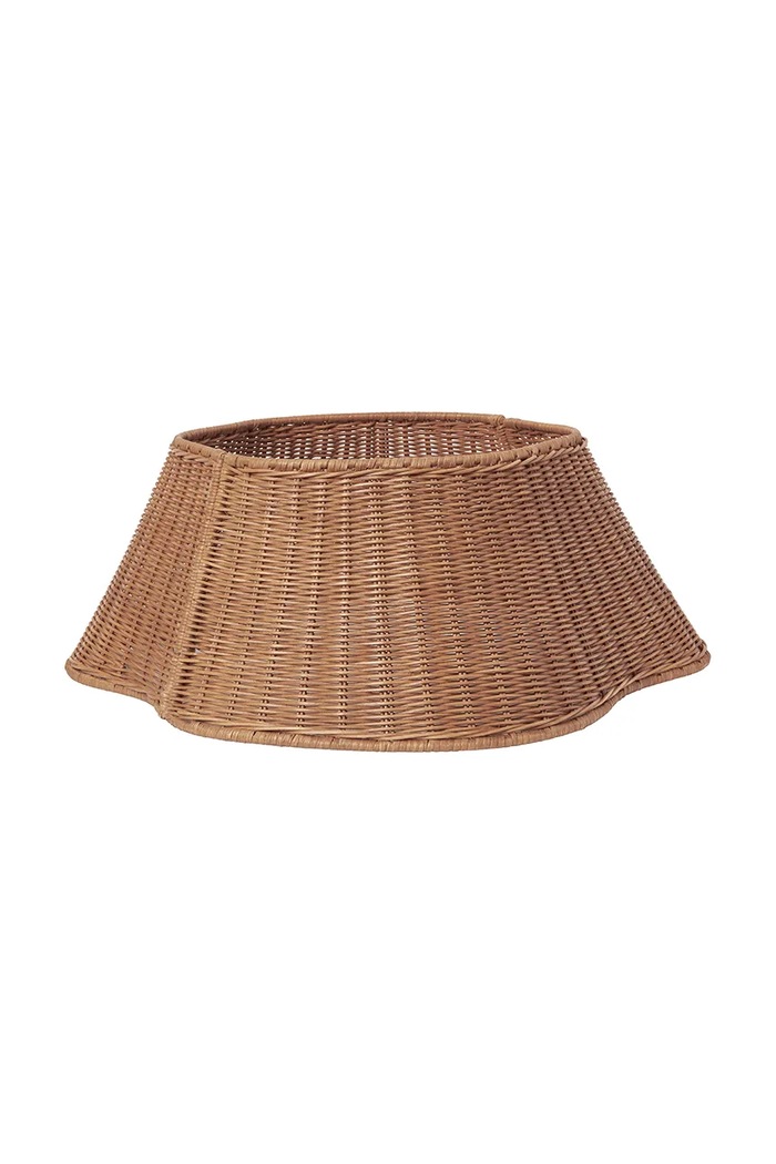 Καλάθι για χριστουγεννιάτικο δέντρο ferm LIVING Drape 53 x 54 x 21 cm μπεζ 1104271818