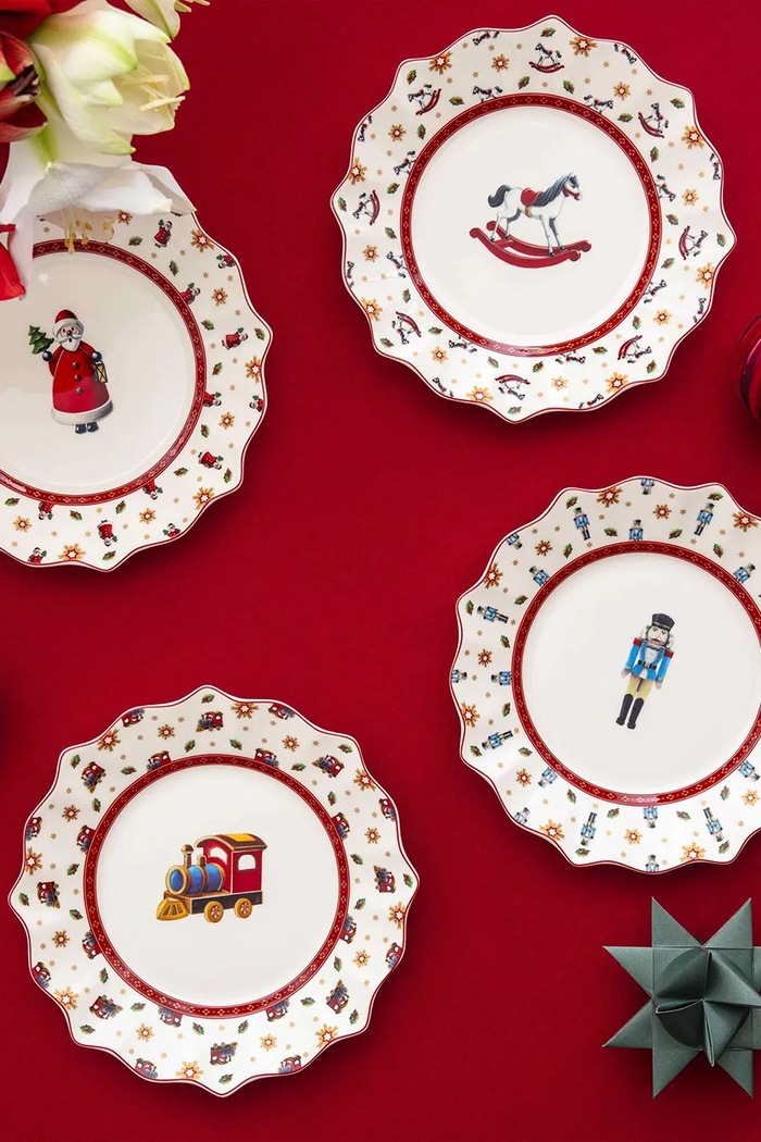 Set tanjura Villeroy & Boch Toy's Delight Anniversary Edition 2025 24 cm 4-pack 14.8585.8815 šarena AA00