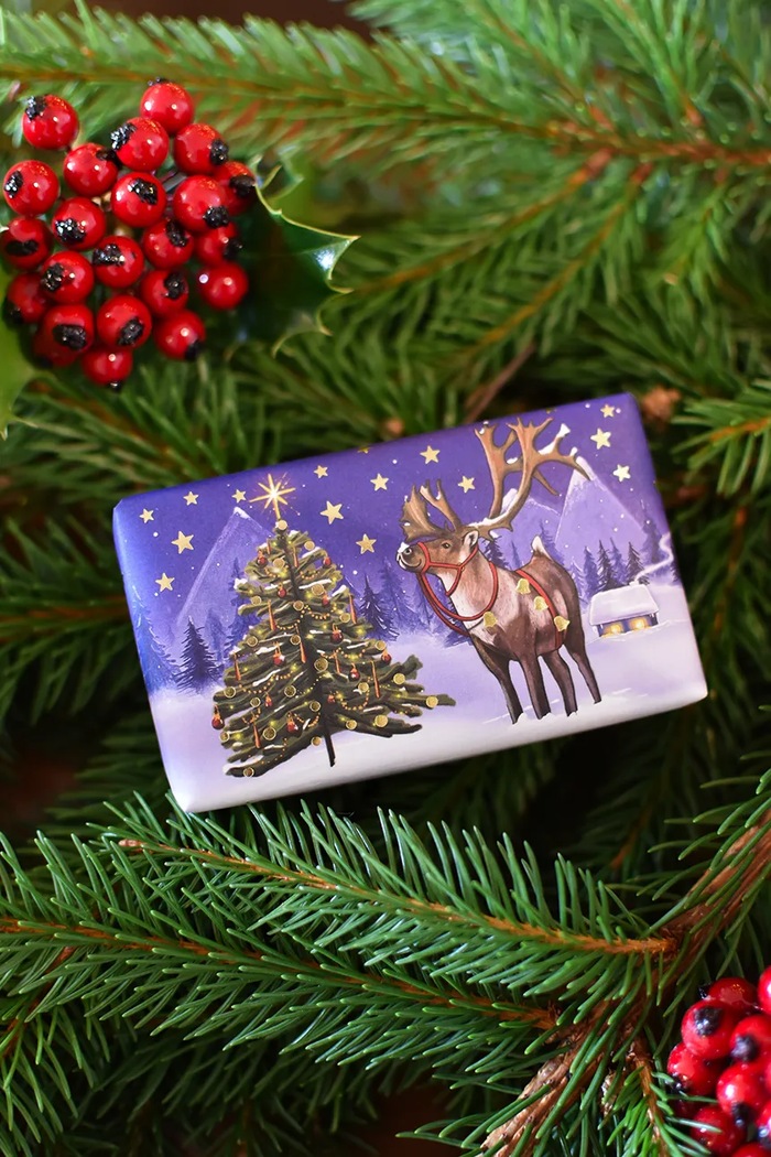 Sapun u komadu The English Soap Company Christmas Deer 190 gr 44CHX0018 šarena AA00