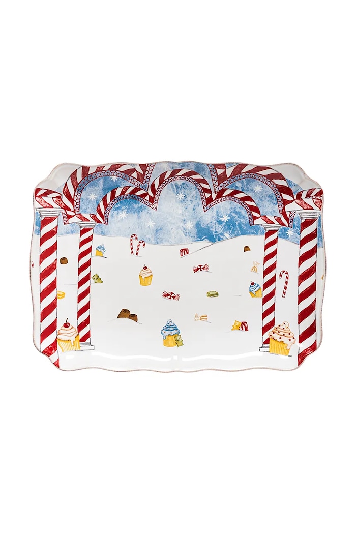Costa Nova piatto da portata 36 cm multicolore TR361.WHI