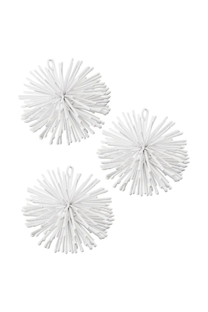 Okraski za božično drevo Pols Potten 3-pack bela 390.300.081