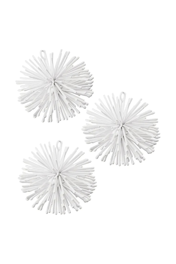 Okraski za božično drevo Pols Potten 3-pack bela 390.300.081