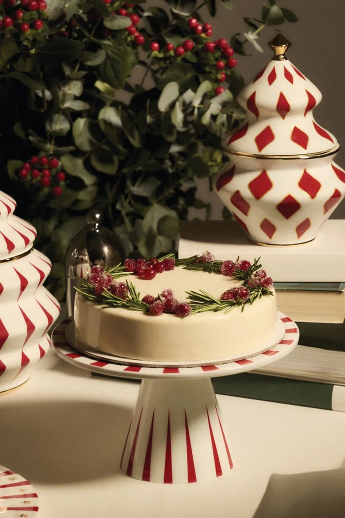 Alessi Platou de Crăciun Delight 22 x 12 cm NZ05 multicolor AA00