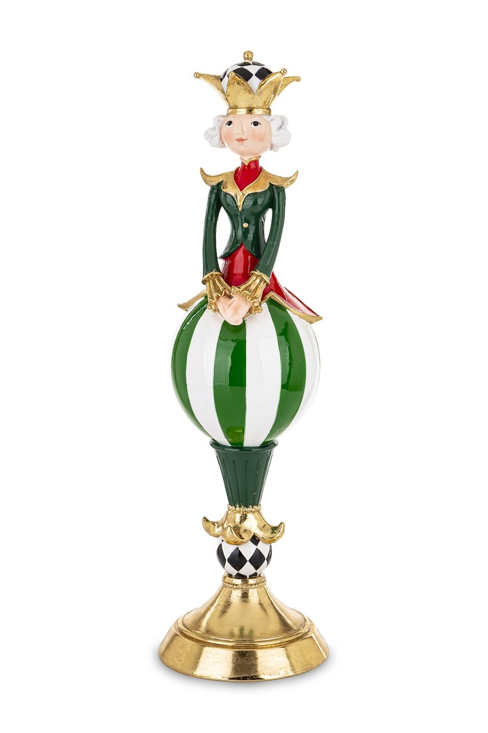 Figurka świąteczna z tworzywa sztucznego 47 cm multicolor 179689