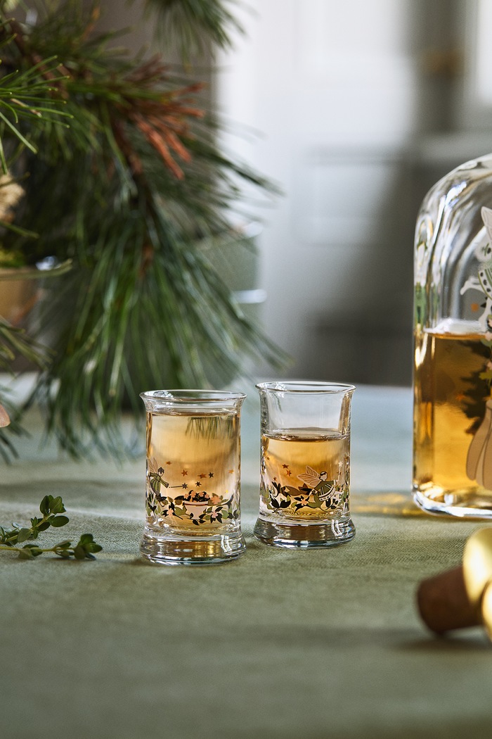 Lifestyle Holmegaard Zestaw kieliszków do shotów świątecznych ze szkła 2-pack Christmas 2026 4800631 transparentny