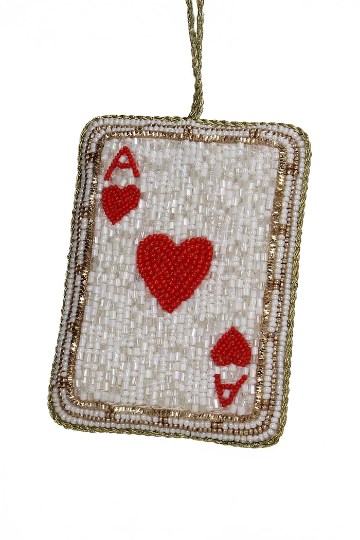 Zawieszka choinkowa z materiału tekstylnego 7 x 10 cm multicolor MAS.9391