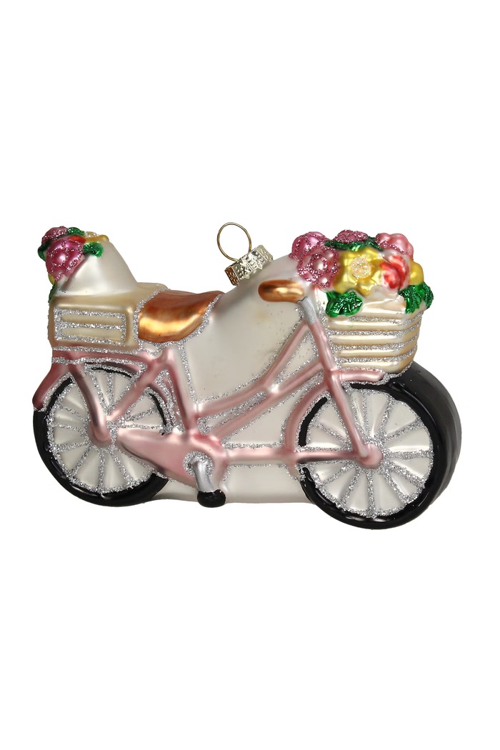 Zawieszka świąteczna ze szkła 8 x 3 x 12 cm MAS.9165 multicolor AA00
