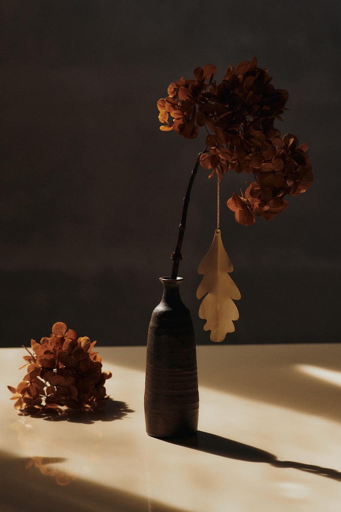 Ferm Living Ozdoba choinkowa mosiężna 1104271778 złoty AA00