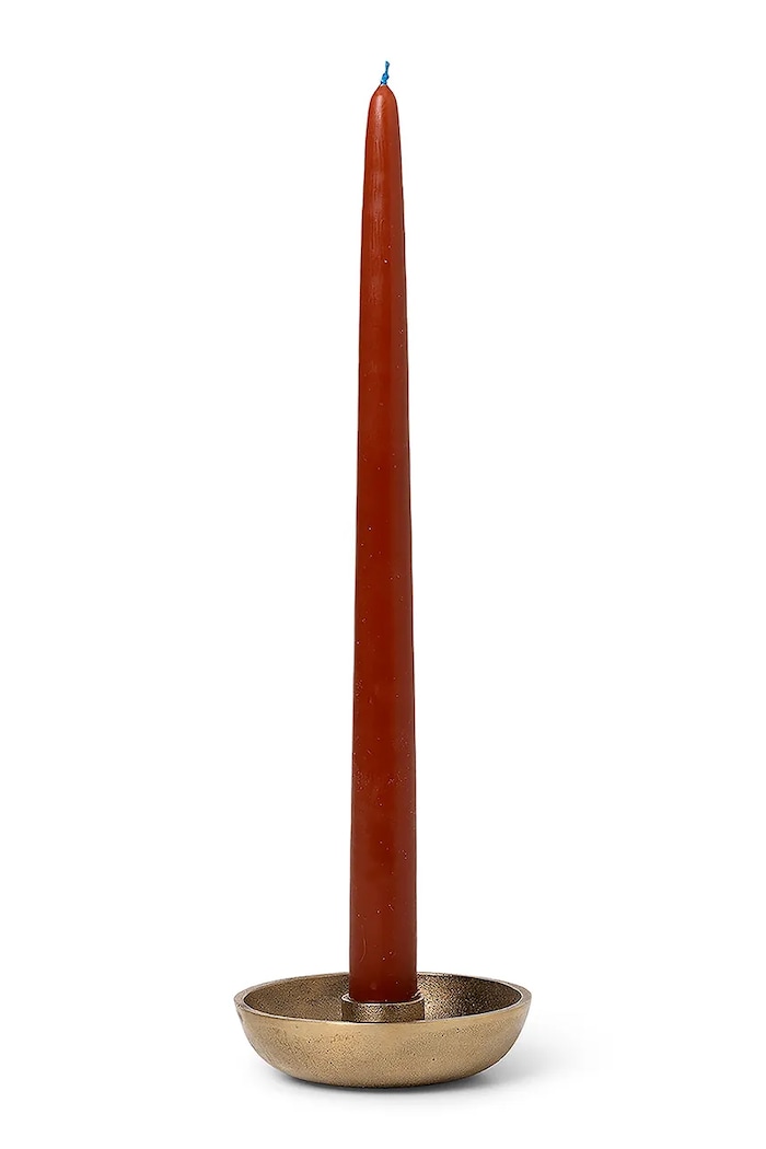 Ferm Living Świecznik świąteczny mosiężny 1104264505 złoty AA00