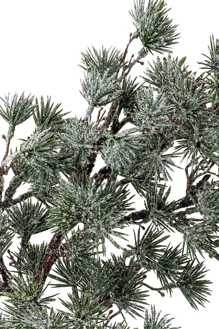 Bloomingville Wieniec świąteczny z tworzywa sztucznego Cedar 50 cm 82061260 zielony AA00