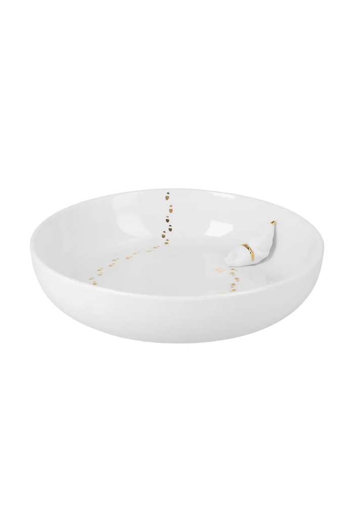 Raeder Misa dekoracyjna z porcelany 20 cm biały C92642