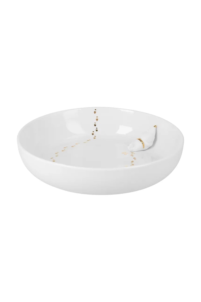 Raeder Misa dekoracyjna z porcelany 20 cm biały C92642