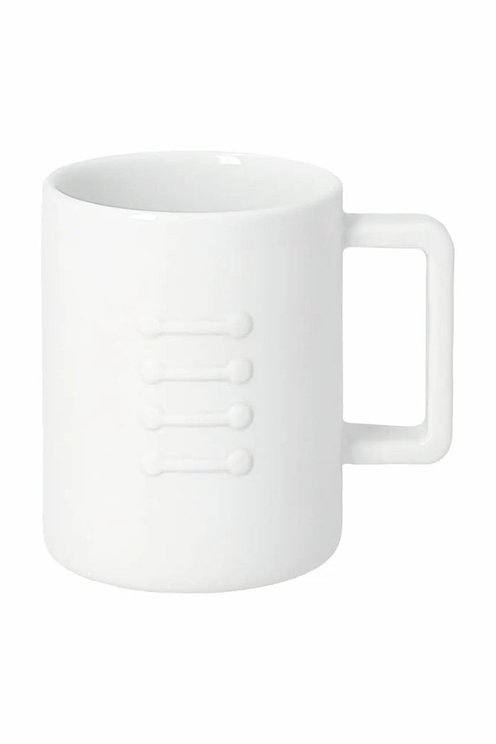 Kubek świąteczny z porcelany Raeder C93043 biały