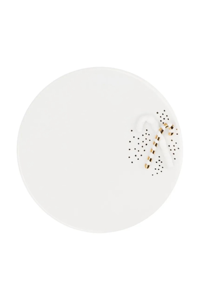 Raeder Patera świąteczna z porcelany 14,5 cm C92656 biały AA00