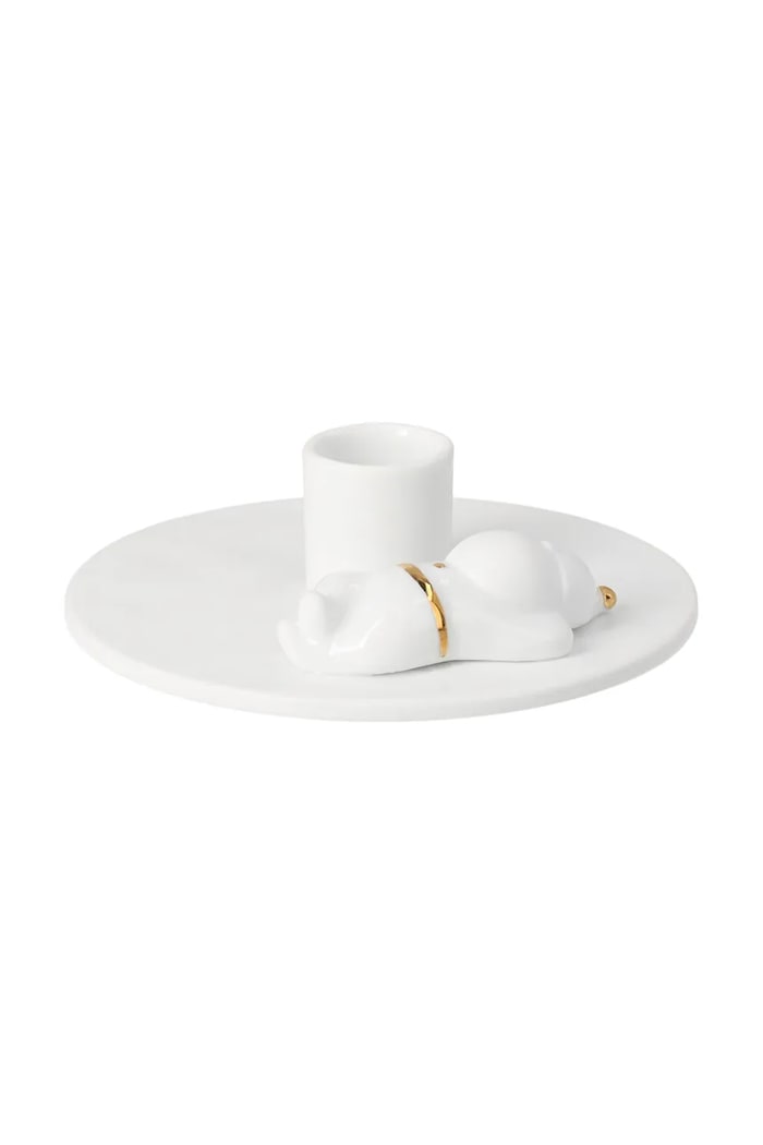Raeder Świecznik świąteczny z porcelany biały C92634