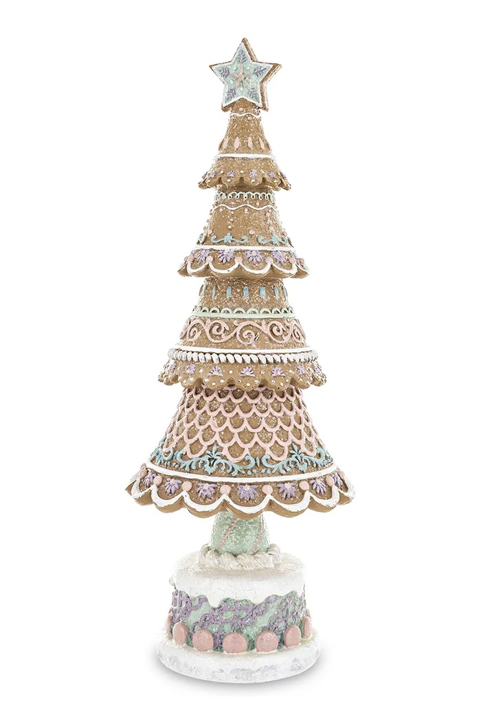 Choinka świąteczna z tworzywa sztucznego 42 cm multicolor 172504