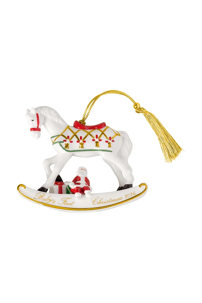 Villeroy & Boch Zawieszka świąteczna z porcelany Christmas Classics multicolor 14.8675.4359