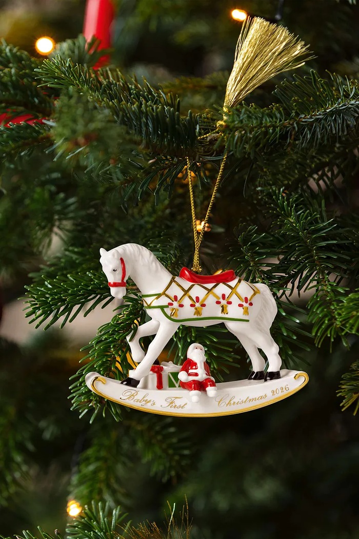 Villeroy & Boch Zawieszka świąteczna z porcelany Christmas Classics 14.8675.4359 multicolor AA00