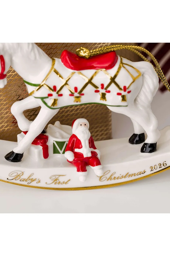Zawieszka świąteczna z porcelany Christmas Classics Villeroy & Boch 14.8675.4359 multicolor