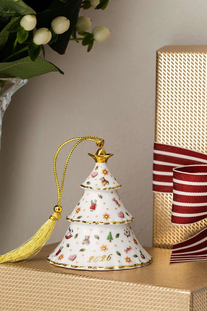 Villeroy & Boch Zawieszka świąteczna z porcelany Christmas Classics 14.8675.4358 multicolor AA00