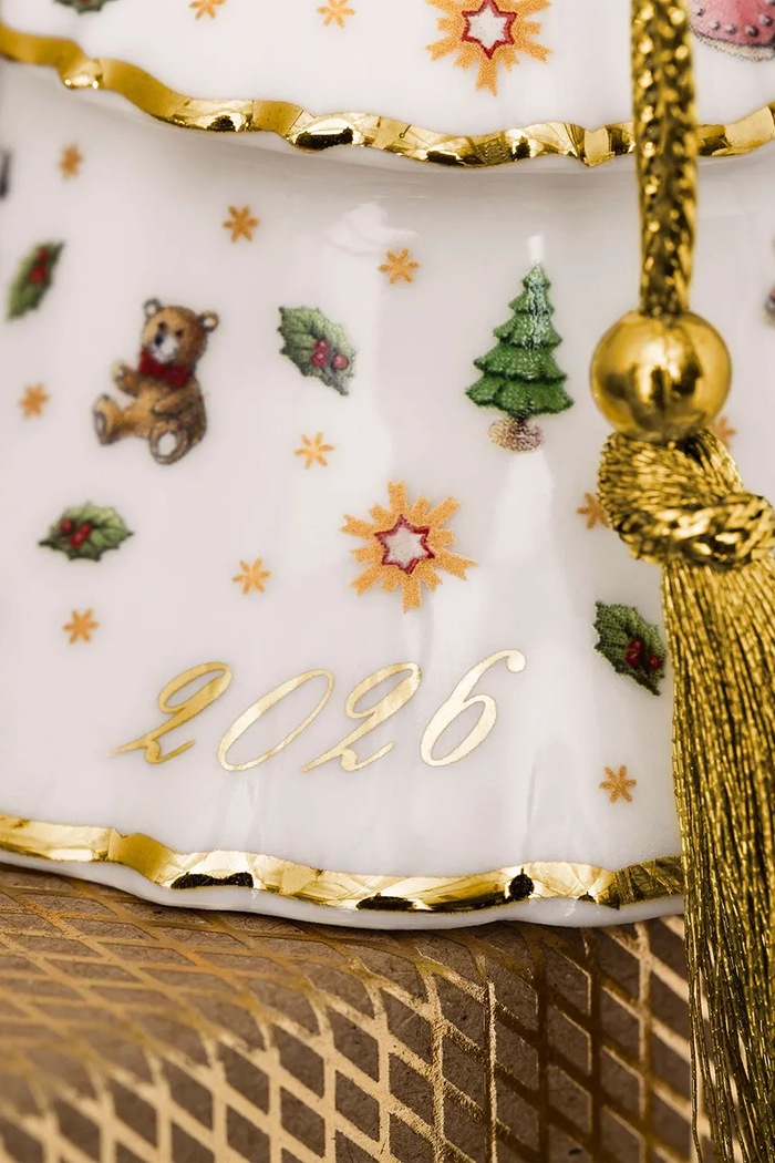 Lifestyle Villeroy & Boch Zawieszka świąteczna z porcelany Christmas Classics 14.8675.4358 multicolor