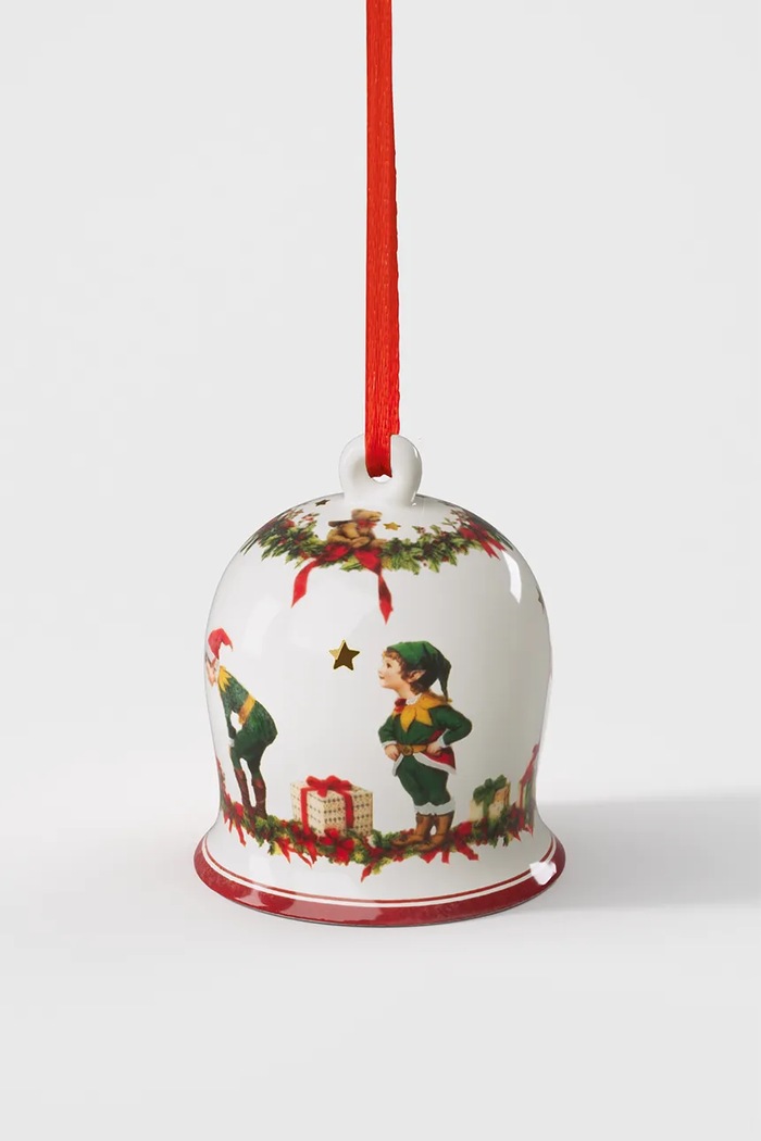 Villeroy & Boch Zawieszka świąteczna z porcelany Annual Christmas Edition multicolor 14.8626.6877
