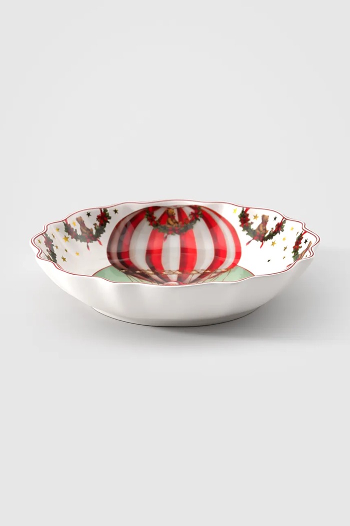 Villeroy & Boch Miseczka świąteczna z porcelany Annual Christmas Edition 14.8626.3879 multicolor AA00