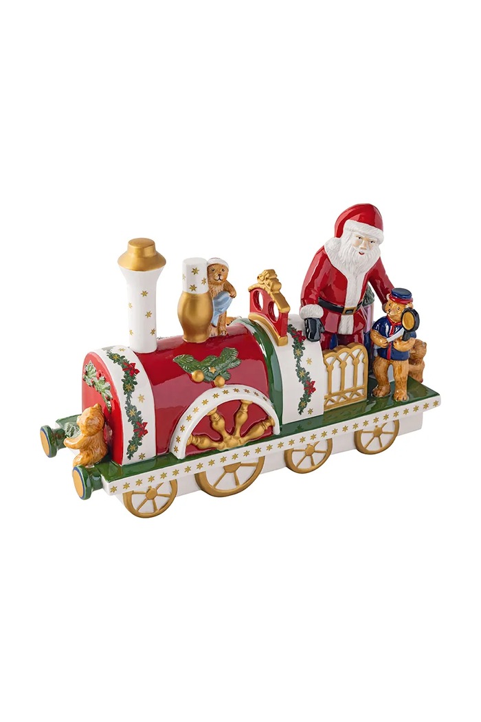 Villeroy & Boch Dekoracja świąteczna z porcelany Christmas Toys multicolor 14.8602.6544