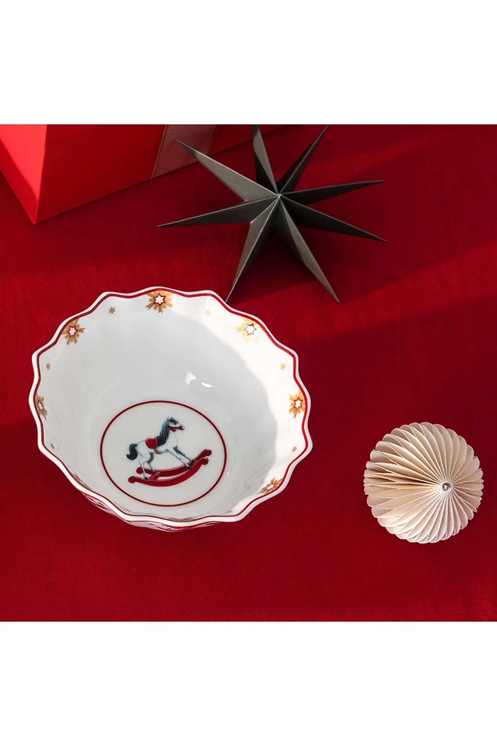 Lifestyle Villeroy & Boch Zestaw śniadaniowy świąteczny z porcelany Toy's Delight 14.8585.7289 multicolor