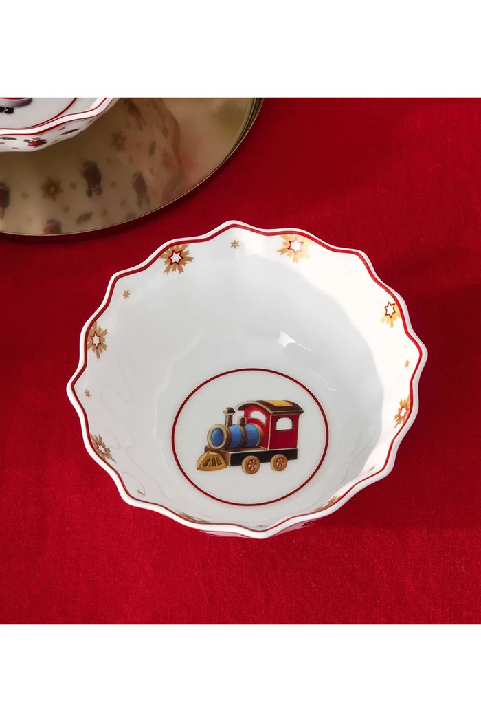 Lifestyle Villeroy & Boch Zestaw śniadaniowy świąteczny z porcelany Toy's Delight 14.8585.7288 multicolor