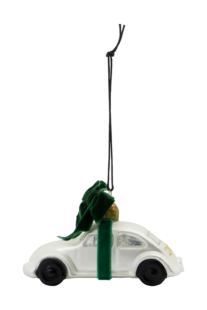 House Doctor Bombka choinkowa ze szkła 10,5 x 3,5 cm multicolor 900001821