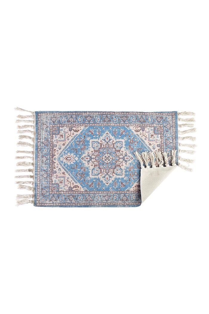 Affek Design dywanik Orient 90 x 60 cm niebieski HTZA5372