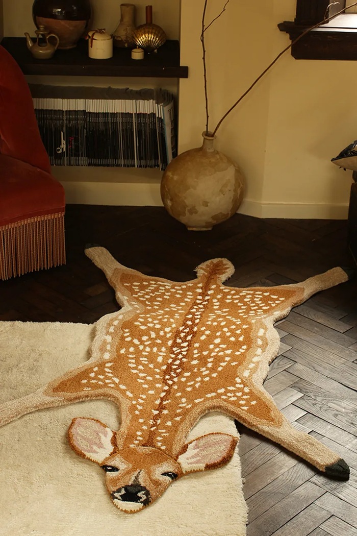 Volnena preproga Doing Goods Francis Fawn Rug Large 1.45.10.075.710.5 pisana