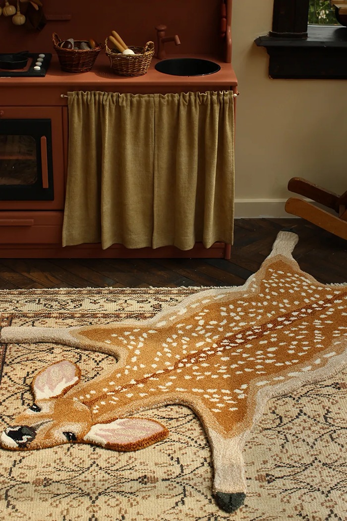 Volnena preproga Doing Goods Francis Fawn Rug Large 1.45.10.075.710.5