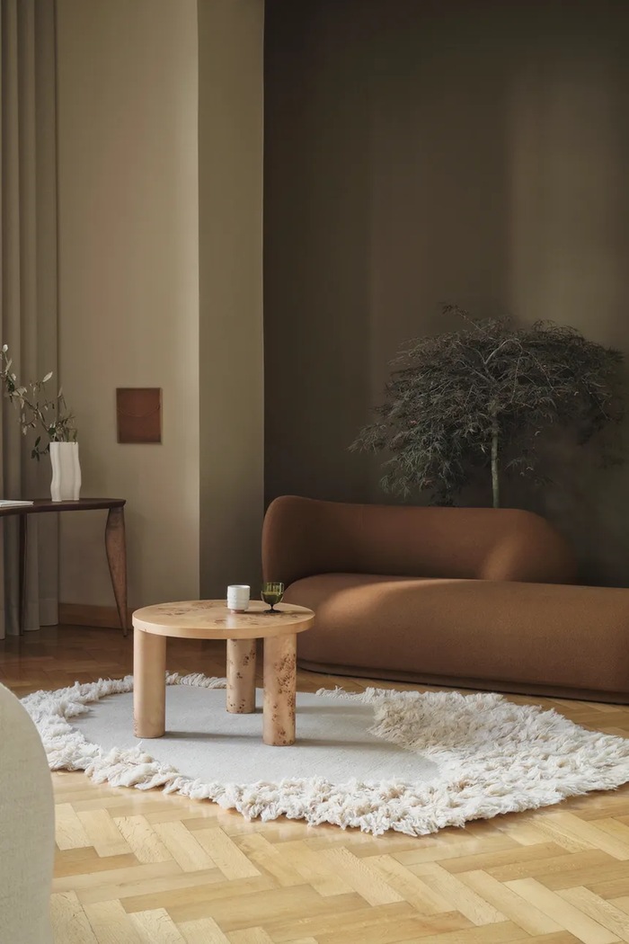 Living și dormitor ferm LIVING covor de lână Norte Rug 150 x 200 cm 1104268204 bej