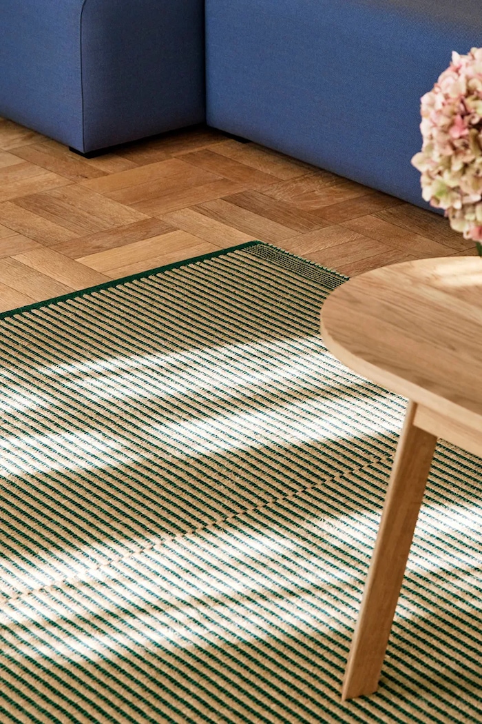 Salon i sypialnia HAY dywanik jutowy Tapis 60 x 95 cm AB638.A637.AG68 multicolor