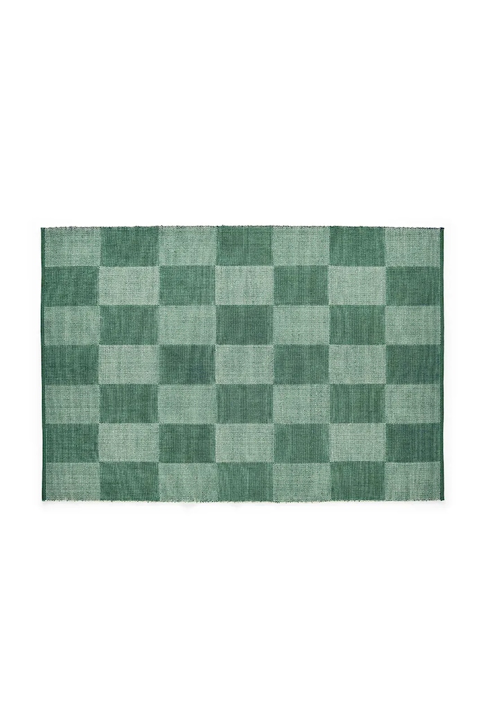 Vuneni tepih HAY Check 140 x 200 cm tirkizna AA269.A665.AL53