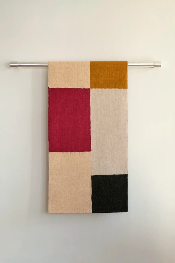 Μάλλινο χαλί HAY Ethan 80 x 250 cm AB384.A929.AF74 πολύχρωμο AA00