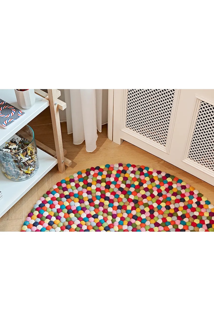Σαλόνι και υπνοδωμάτιο Μάλλινο χαλί HAY Pinocchio 90 cm AB467.A350.AG29 πολύχρωμο