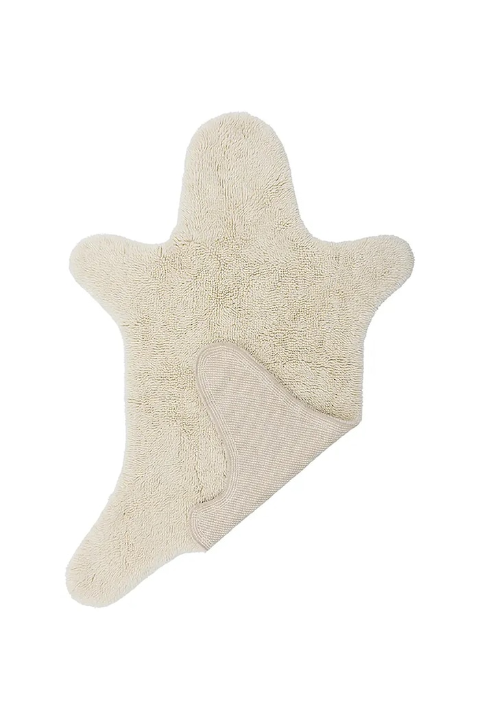 Bloomingville gyapjú szőnyeg Bear 200 x 140 cm 82066549 bézs AA00