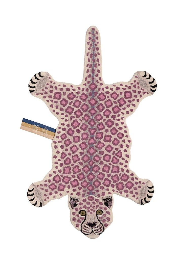 Doing Goods dywan wełniany Lilly Leopard 155 x 93 x 2 cm multicolor 1.45.10.104.040.5