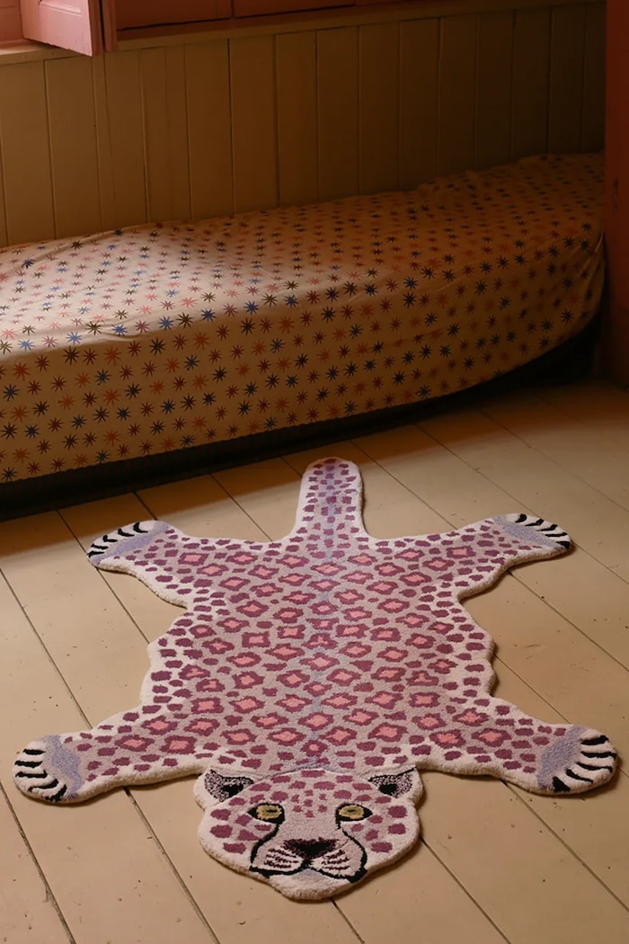 Doing Goods dywan wełniany Lilly Leopard 155 x 93 x 2 cm multicolor 1.45.10.104.040.5