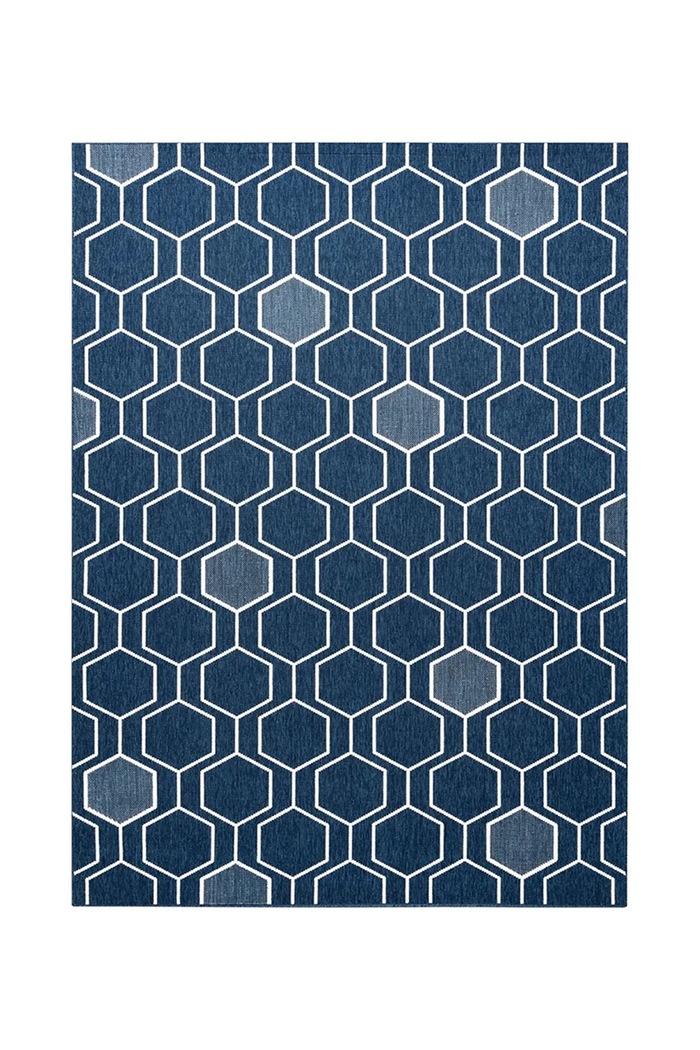 home & lifestyle dywan 80 x 150 cm niebieski 5905364041414