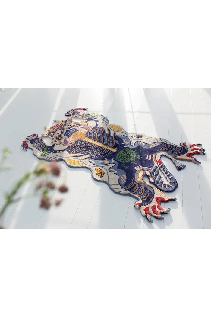 Salon i sypialnia Bongusta dywan wełniany Dragon 110 x 200 cm BON05.002 multicolor