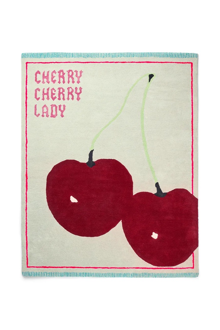 Вовняний килим Bongusta Cherry 140 x 180 cm барвистий BON106
