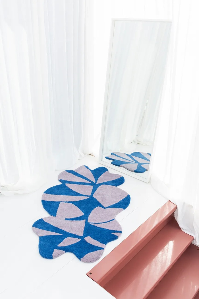 Obývacia izba a spálňa Vlnený koberec Bongusta Electro Rug 80 x 130 cm BON85.5715648001566 viacfarebná