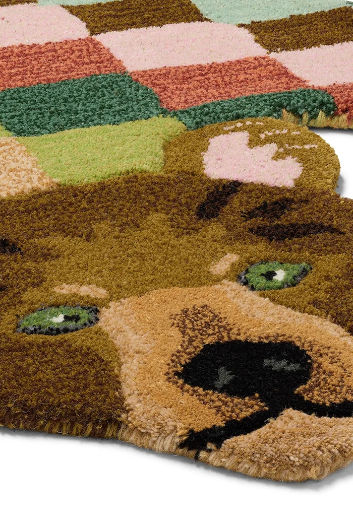 Salotto e camera Doing Goods tappeto di lana Archie 145 x 97 cm 1.45.10.094.099.5 multicolore