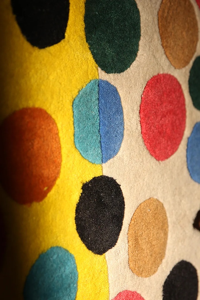 Μάλλινο χαλί Doing Goods Marley Multi Butterfly 105 x 80 cm 1.45.10.136.099.5 πολύχρωμο