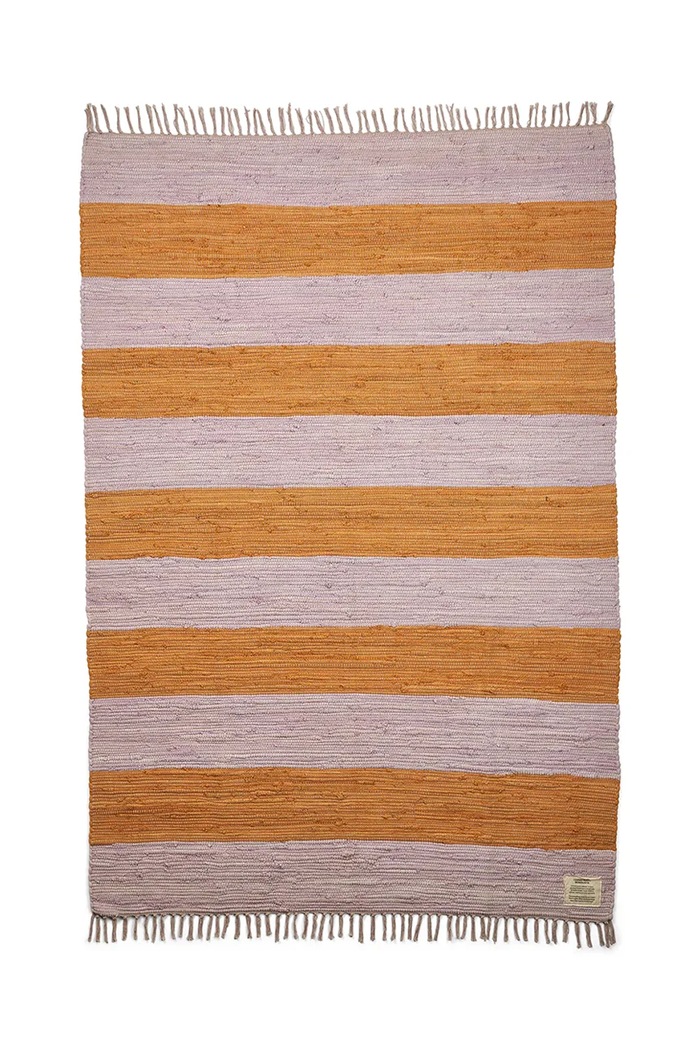 Bongusta tappeto decorativo in cotone 140 x 200 cm multicolore BON67.5715648002358