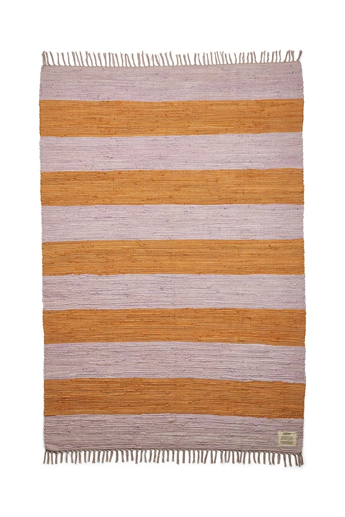 Bongusta tappeto decorativo in cotone 140 x 200 cm multicolore BON67.5715648002358